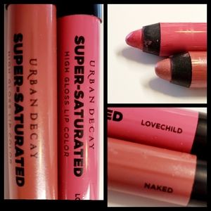 Urban Decay- Saturated high gloss lip pencils